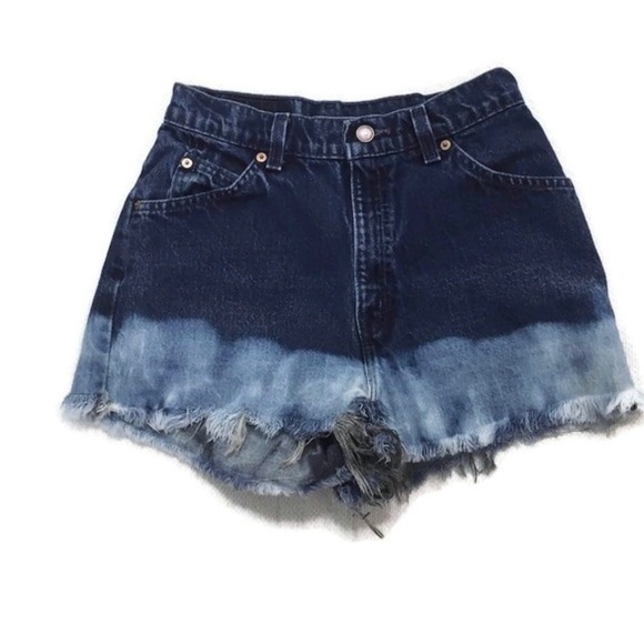 LEVI'S ORANGE TAG 3912 Slim fit high rise shorts - Picture 1 of 7